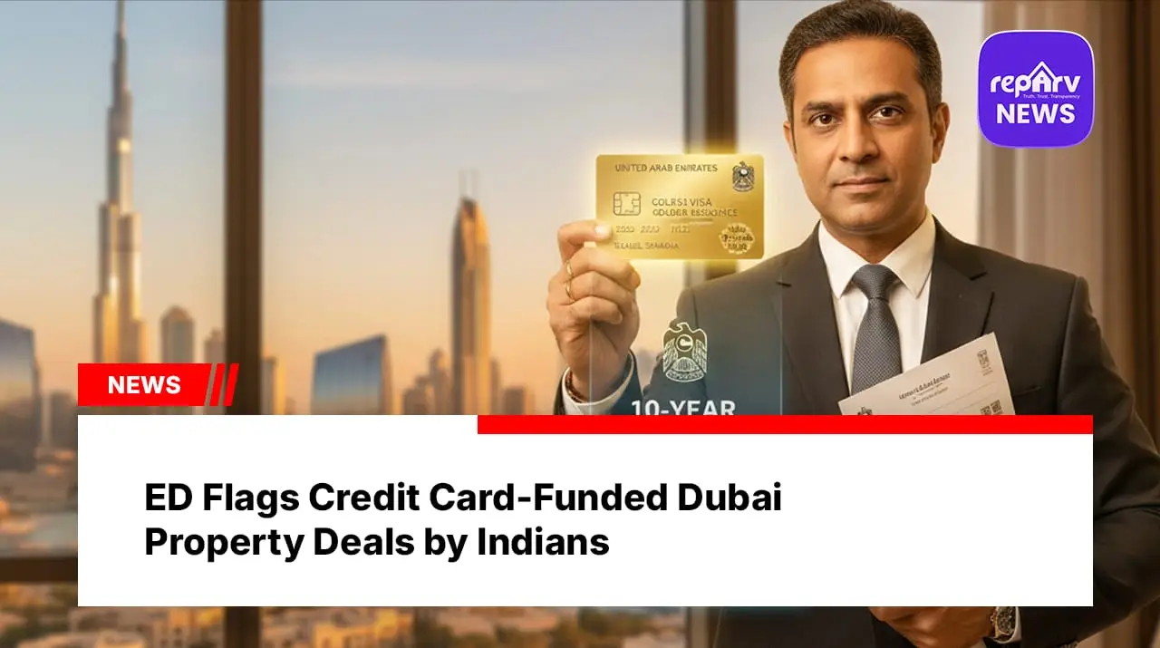 ED Flags Credit Card-Funded Dubai Property Deals by Indians